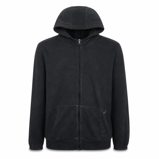 Adidas Men's Black Full Zip Hoodie Size M Regular Fit Sportswear