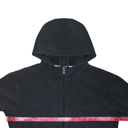Adidas Men's Black Full Zip Hoodie Size M Regular Fit Sportswear