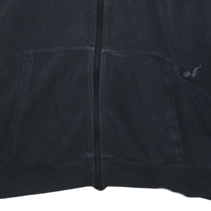 Adidas Men's Black Full Zip Hoodie Size M Regular Fit Sportswear