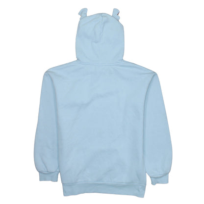 Disney Girls Blue Stitch Hoodie 12-13 Years Pullover Hoodie with Glitter Ears