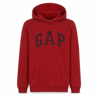 Gap Men's Red XS Pullover Logo Hoodie Sweatshirt