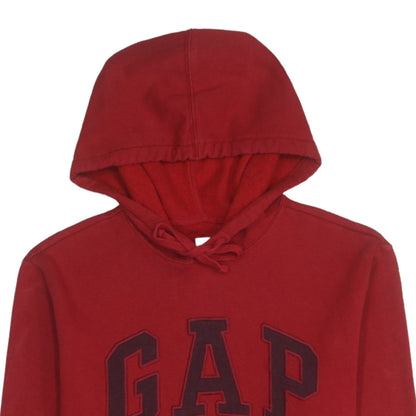 GAP Men's Red XS Pullover Logo Hoodie Sweatshirt