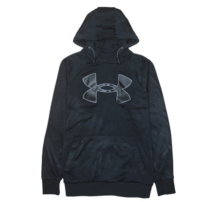 Under Armour Men's Black Pullover Hoodie Size L Sports Style