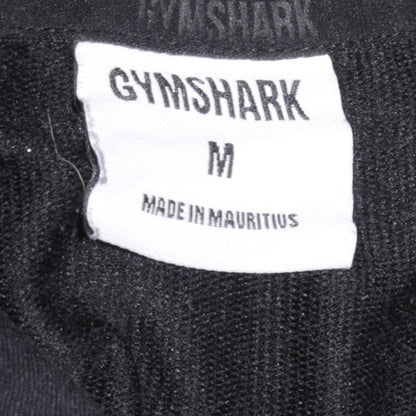 Gymshark Women's Black 1/2 Zip Pullover Sweatshirt M Viscose Blend