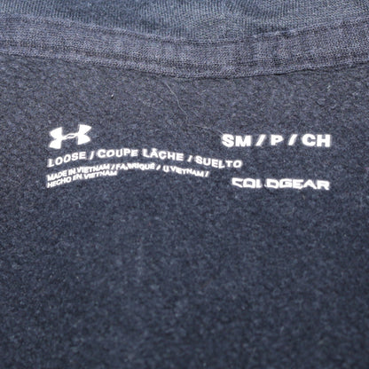 Under Armour Men's Black Small Full Zip Hoodie ColdGear Fleece