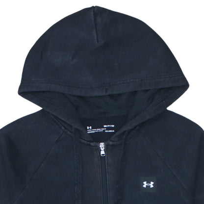 Under Armour Men's Black Small Full Zip Hoodie ColdGear Fleece