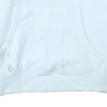 Champion Men's White Medium Reverse Weave Pullover Hoodie