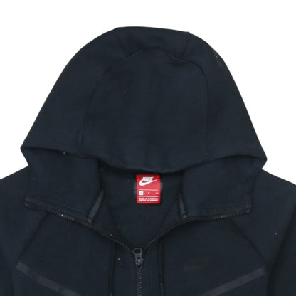 Nike Men's Black Full Zip Hoodie Size S Regular Fit Sportswear