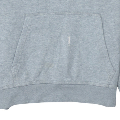 Nike Womens Grey Pullover Hoodie Size M Cotton Blend Sportswear
