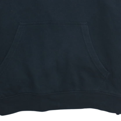 Champion Men's Black Pullover Hoodie Medium Logo Fleece Sweatshirt