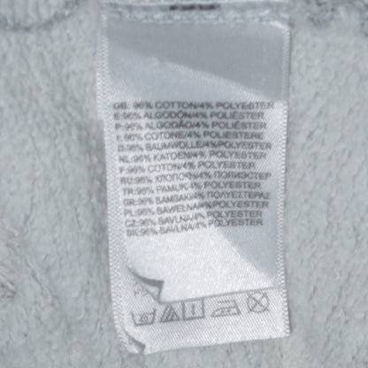 The North Face Men's Grey Pullover Hoodie Small Outdoor Logo Sweatshirt