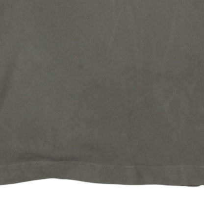 Timberland Men’s Grey Long Sleeve Collared Cotton Polo Shirt M