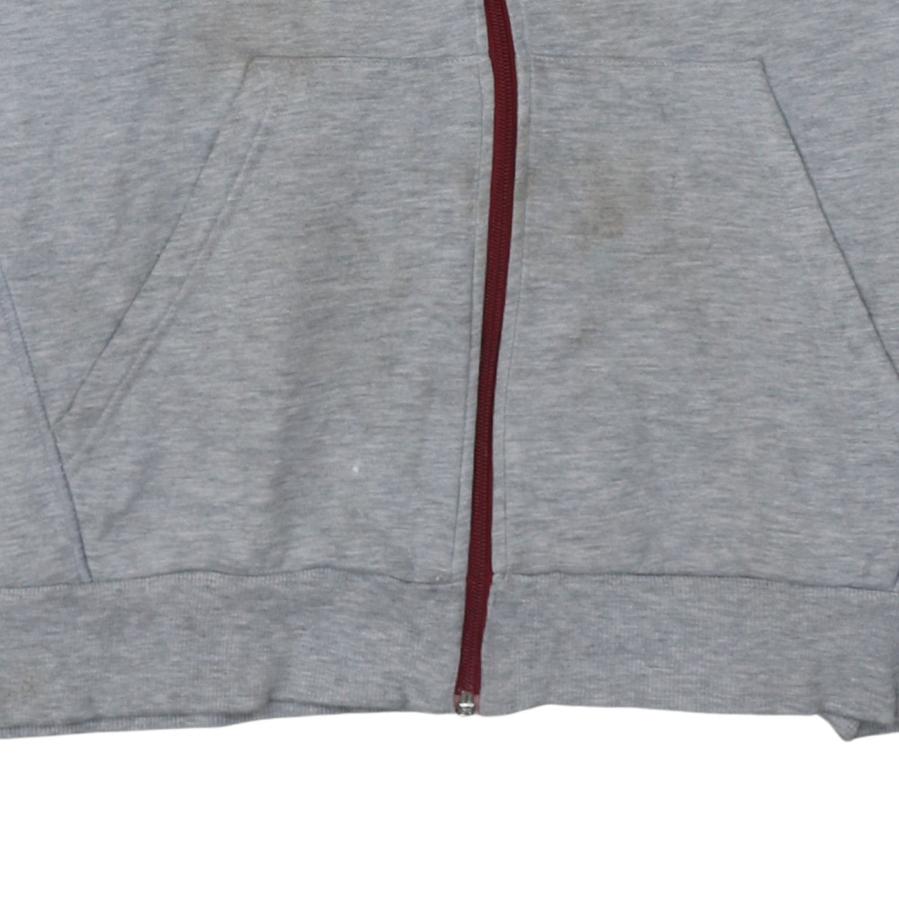 Adidas Mens Grey XL Full Zip Hoodie Sports Essentials