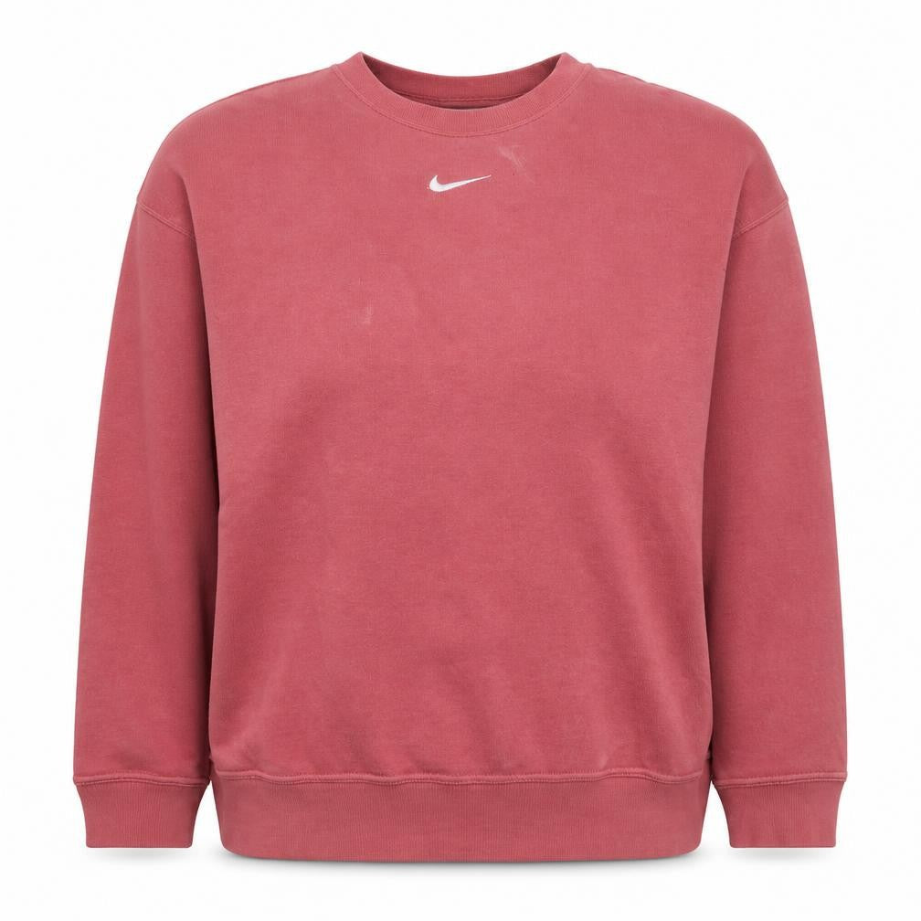 Nike Women's Pink Crew Neck Pullover Sweatshirt Size S