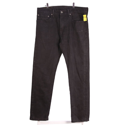 Levi's 508 Men's Black Tapered Jeans W34 L30 Denim Regular Fit