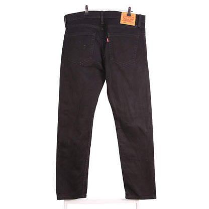Levi's 508 Men's Black Tapered Jeans W34 L30 Denim Regular Fit