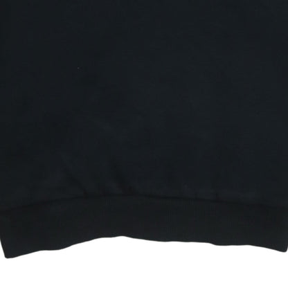 Puma Men’s Black Crew Neck Logo Sweatshirt Size M Regular Fit