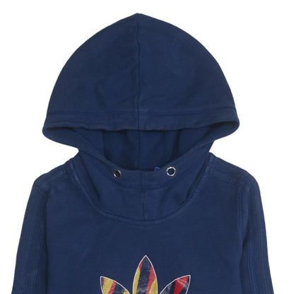 Adidas Originals Blue Men's M Pullover Hoodie with Logo