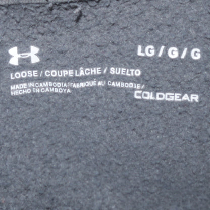 Under Armour Men's Grey ColdGear Pullover Hoodie Size L