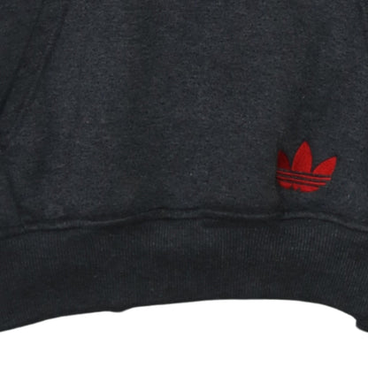 Adidas Men’s Grey Pullover Hoodie Miami Heat Embroidered L