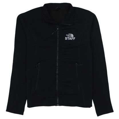 The North Face Men's Black Full Zip Fleece Sweatshirt Size GG