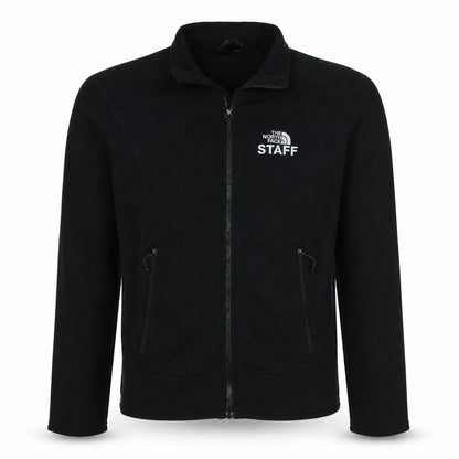 The North Face Men's Black Full Zip Fleece Sweatshirt Size GG