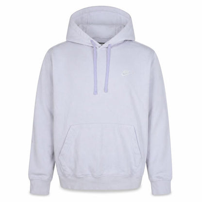 Nike Men's White Pullover Hoodie Medium Regular Fit Sports Style