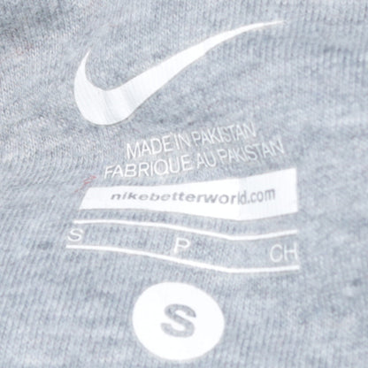 Nike Men's Blue Full Zip Hoodie Small Logo Sportswear