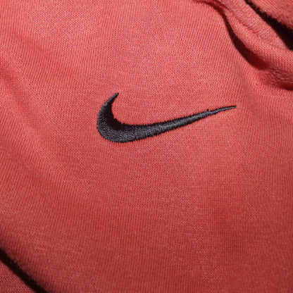 Nike Womens Brown XL Pullover Hoodie with Black Logo