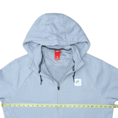 Nike Air Max Women’s Grey Full Zip Hoodie XL Cotton Blend