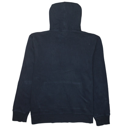 GAP Women Navy Blue XL Pullover Hoodie London Logo Union Jack Cotton