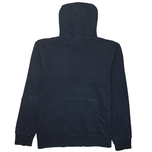GAP Women Navy Blue XL Pullover Hoodie London Logo Union Jack Cotton