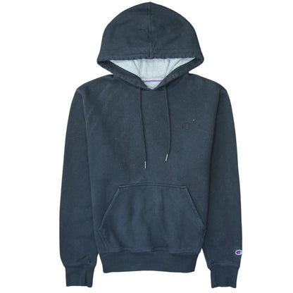 Champion Men's Black Pullover Hoodie Size S Fleece Regular Fit