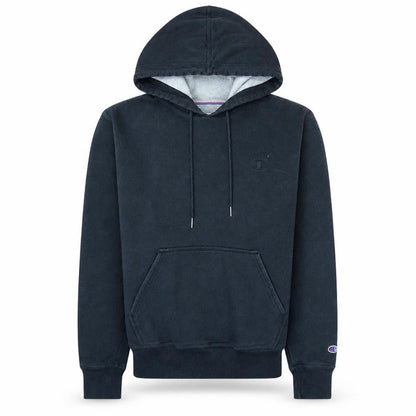 Champion Men's Black Pullover Hoodie Size S Fleece Regular Fit