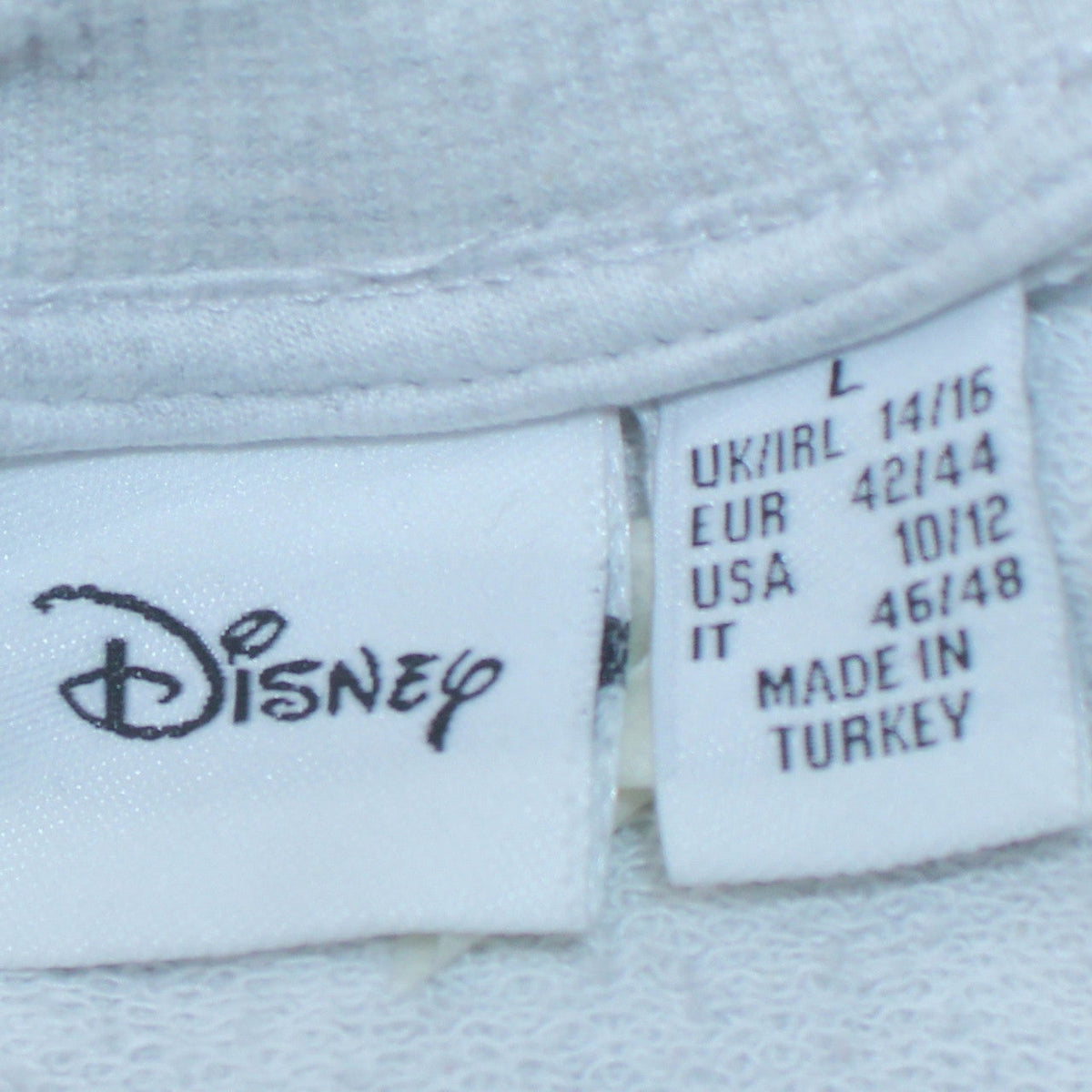 Disney Stitch Grey Graphic Pullover Sweatshirt L Unisex