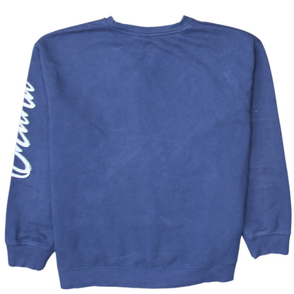 Disney Primark Cares Unisex Blue Stitch Graphic Sweatshirt M