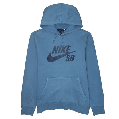 Nike SB Men's Blue Pullover Hoodie L Regular Fit Skate Graphic