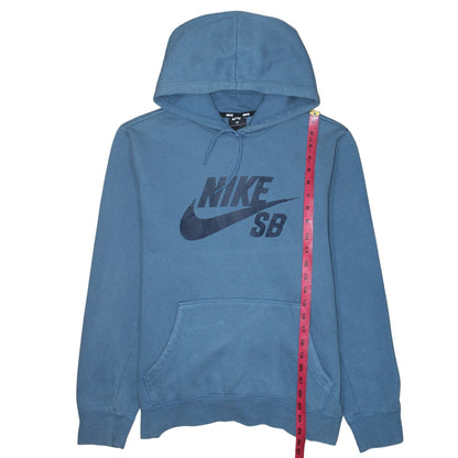 Nike SB Men's Blue Pullover Hoodie L Regular Fit Skate Graphic
