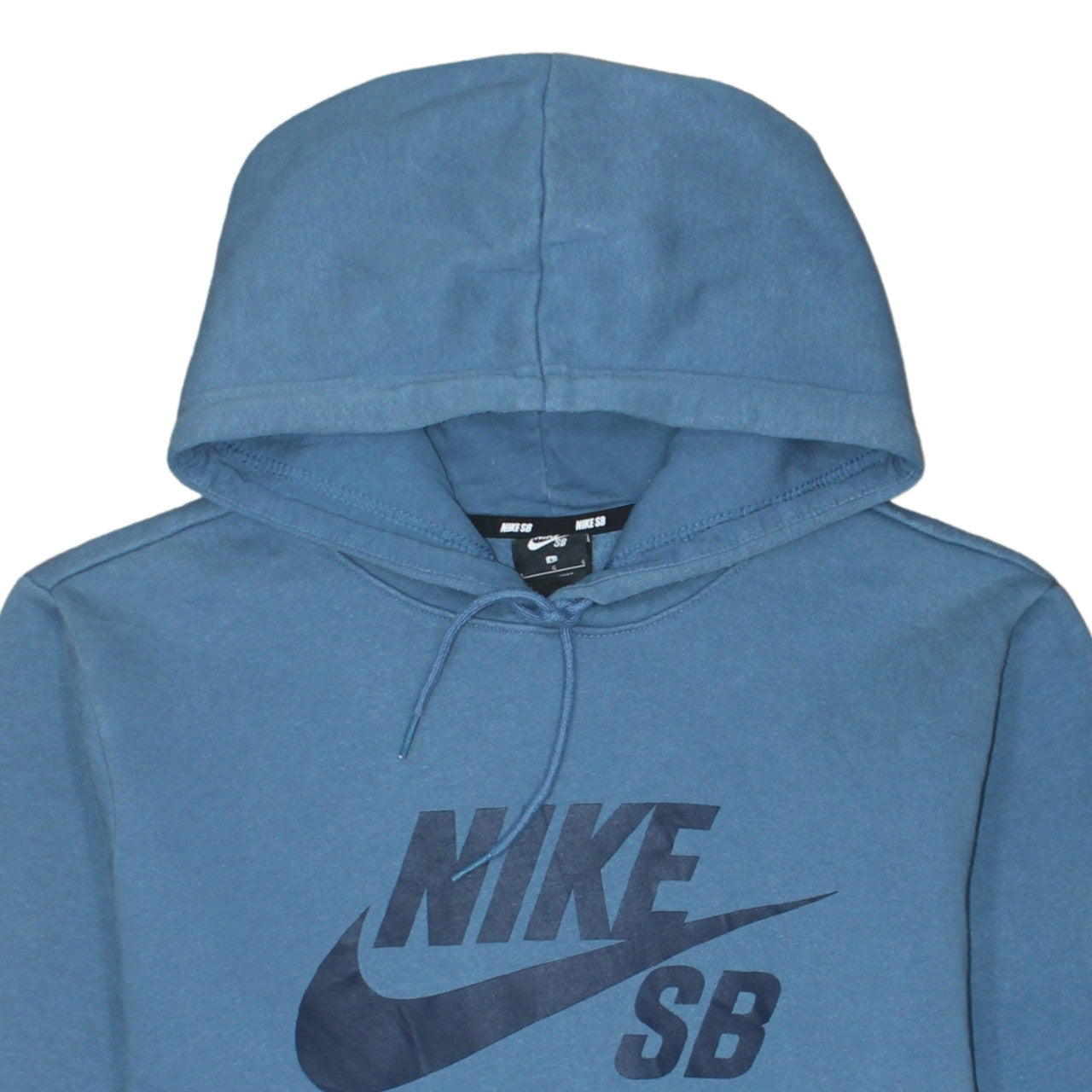 Nike SB Men's Blue Pullover Hoodie L Regular Fit Skate Graphic