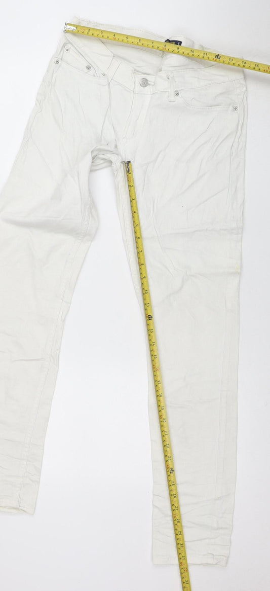 Levi's Men's White Straight Denim Jeans M Regular Fit