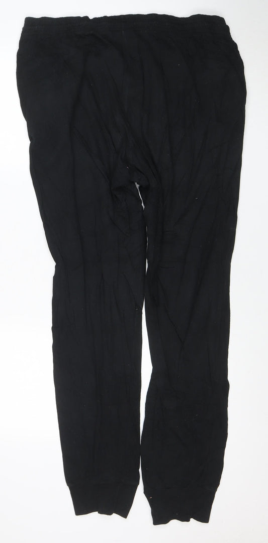 Champion Men's Black 2XL Relaxed Fit Cotton Jogger Trousers