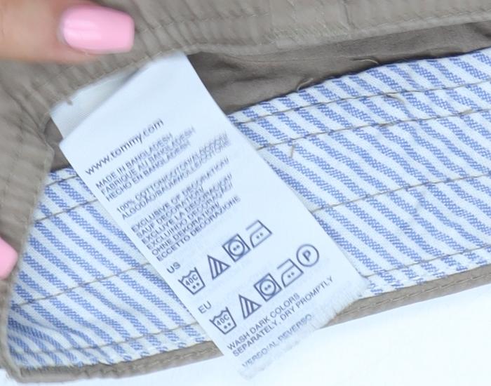 Tommy Hilfiger Womens Beige Cargo Trousers Size 8 Cotton Twill