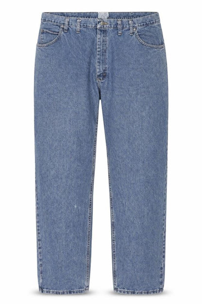 Wrangler Men's Blue Relaxed Fit Straight Leg Jeans 44x32