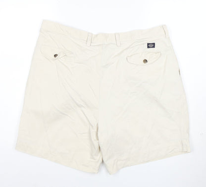 Dockers Men's Beige Chino Shorts Size 40 Regular Fit Cotton