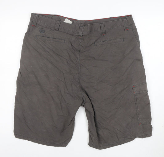 Wrangler Men's Grey Cargo Shorts Size 40 Cotton Nylon Blend