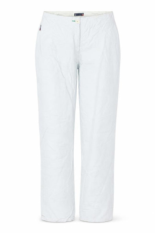 Tommy Hilfiger Womens White Chino Trousers Size 4 Cotton Preppy