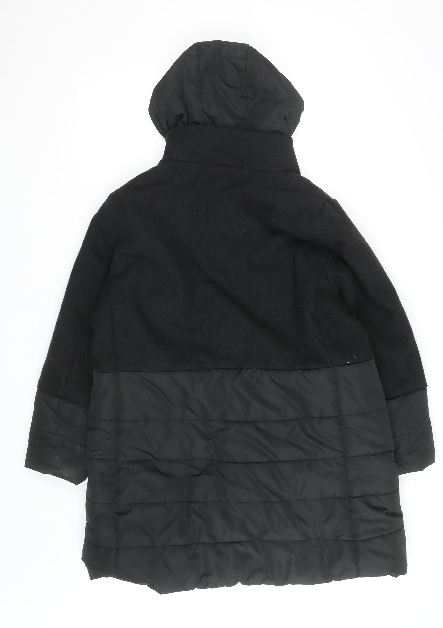 J’aime La Vie Women’s Black Long Hooded Puffer Coat Size 18