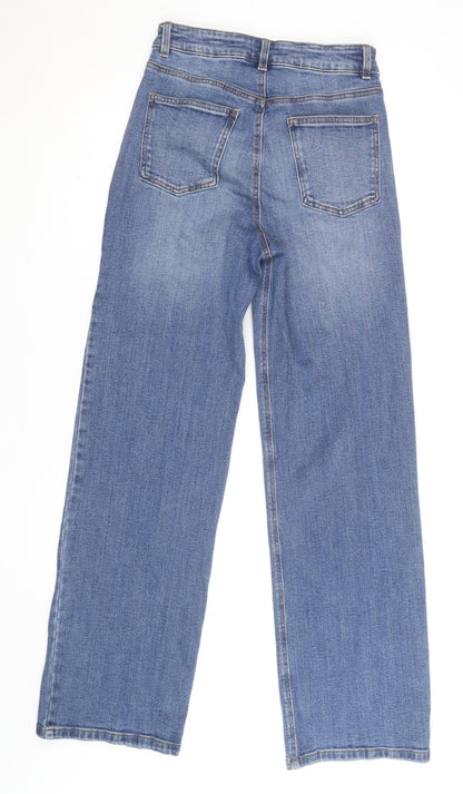 & Other Stories Women's Blue Size 8 High Rise Wide Leg Jeans