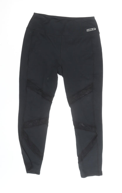 Everlast Women's Black Size 12 Ankle Leggings Stretch Activewear