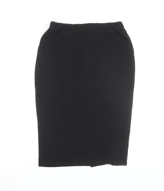 New Look Women’s Black Size 10 Pencil Stretch Skirt